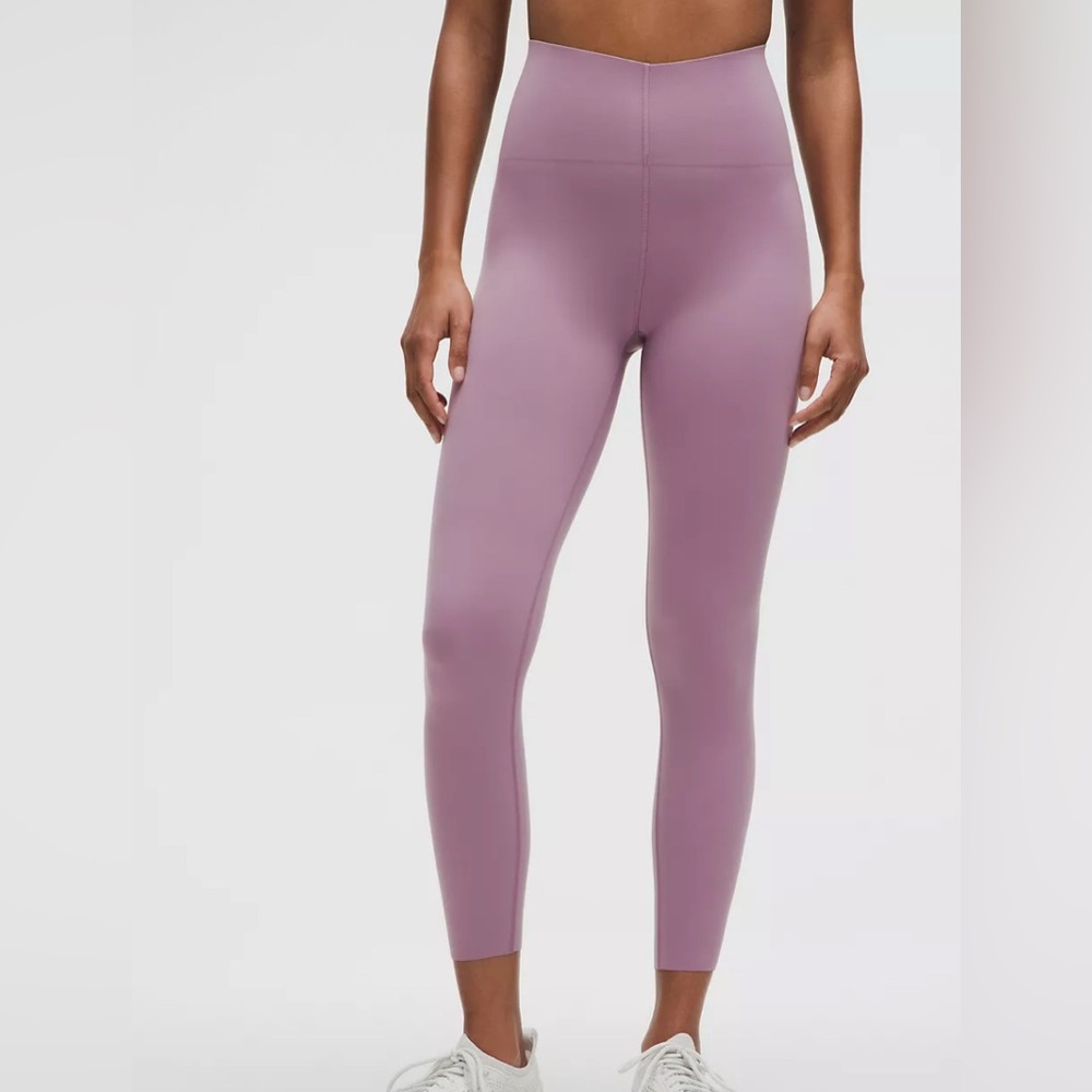 NWT Lululemon Glow Up Super High Rise Tight 25" in Lavender Lux
